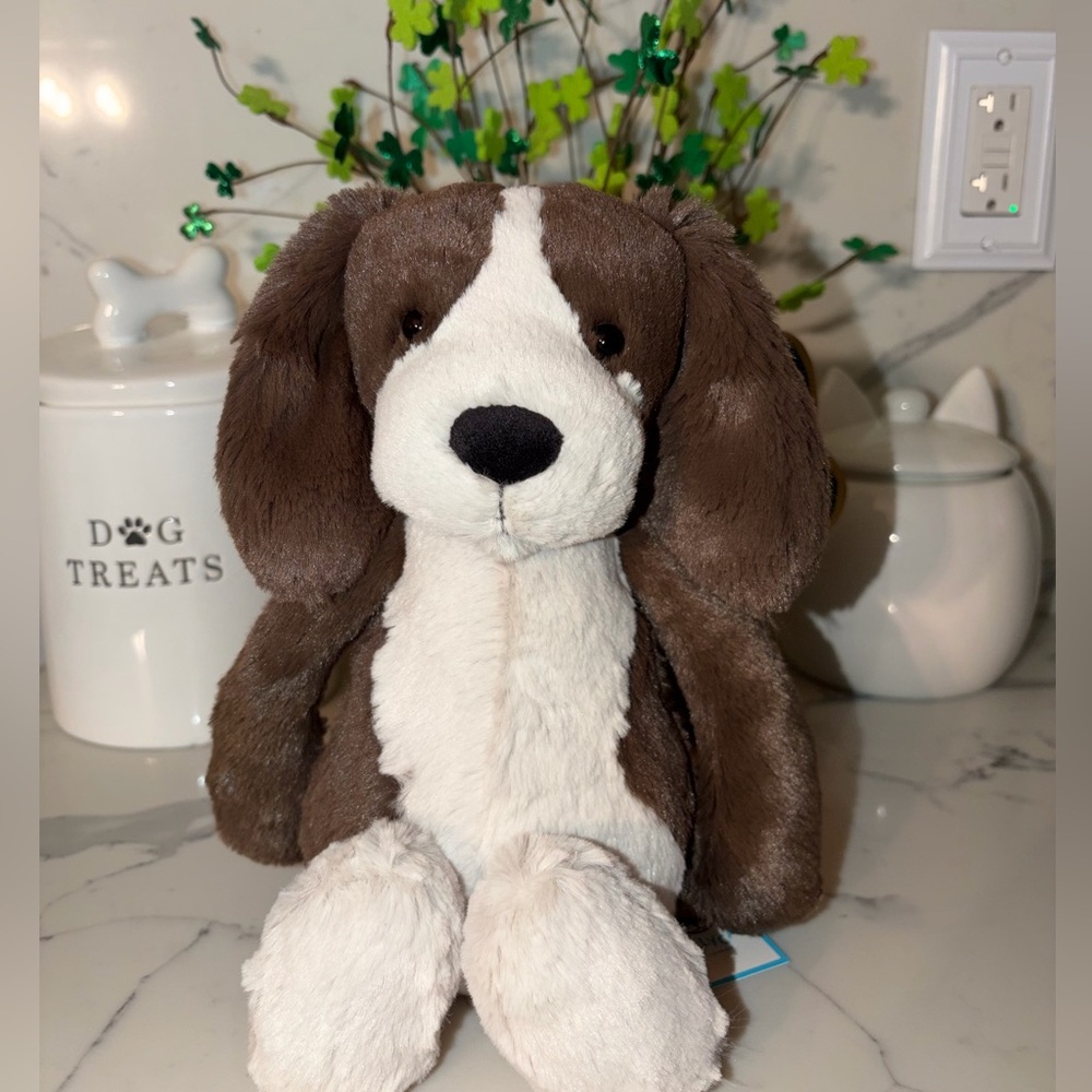 Jellycat Bashful Fudge Puppy NWT